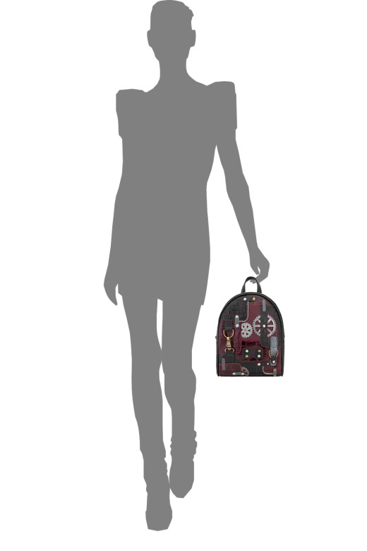 Кожаный рюкзак Protege, 348-181 "Техно" мокко флотер