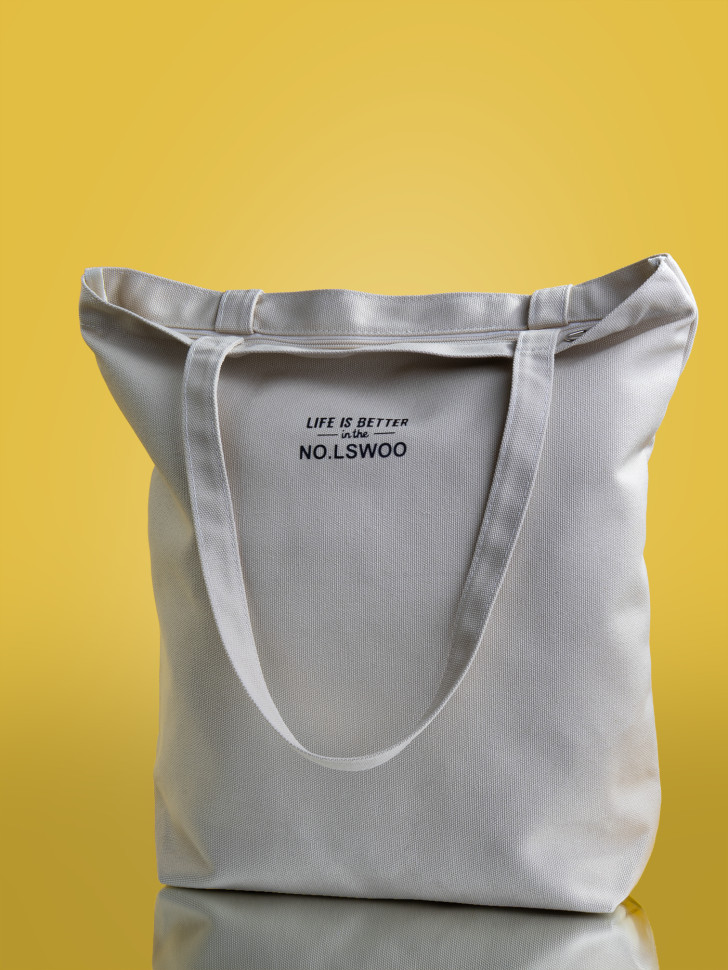 Сумка-шопер Б 6003 белая Сумка-шопер Б 6003 белая