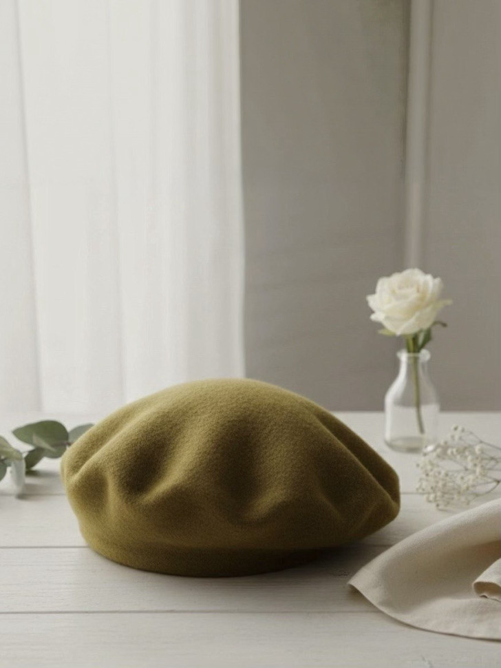 Берет женский Stigler, зел.янтарь Берет женский Stigler, зел.янтарь