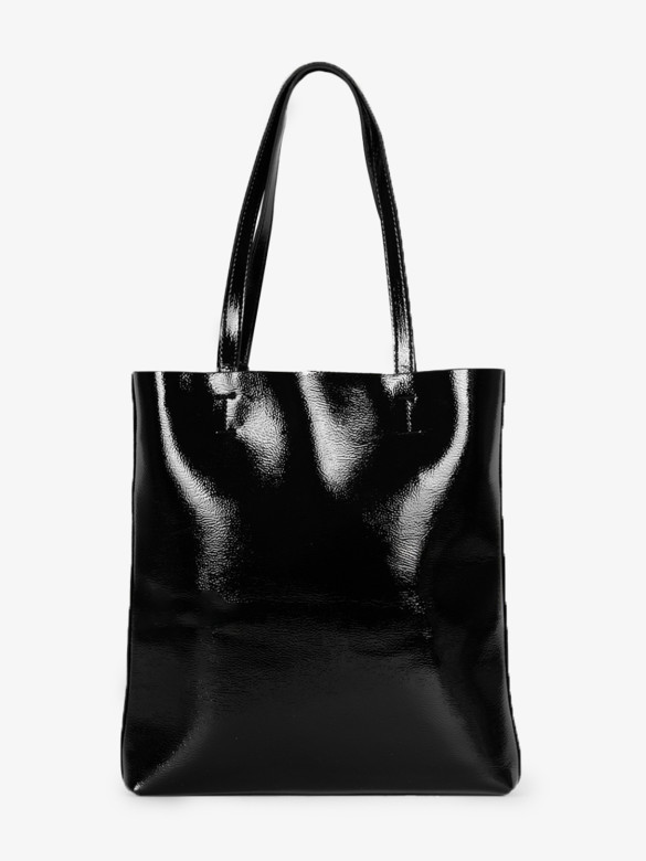 Сумка женская Baggins KDL-1300 лак черная