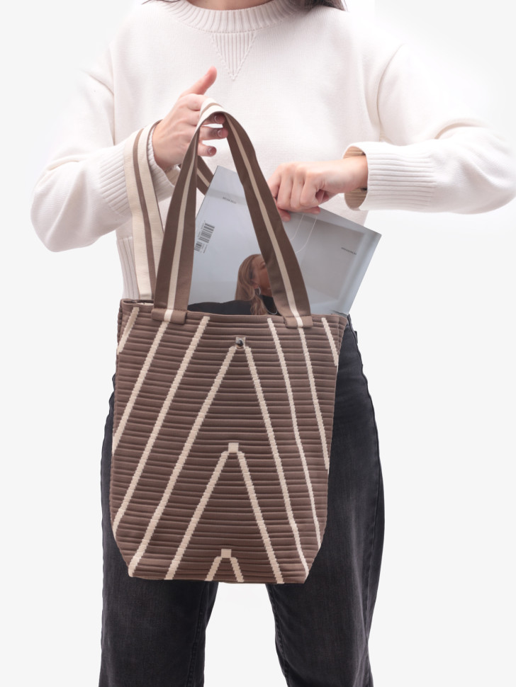 Шоппер Triangle коричневый Шоппер Triangle коричневый