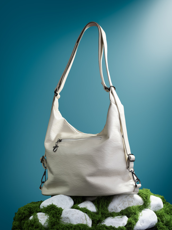 Сумка-рюкзак Roseshow 83130 молочный(46) Сумка-рюкзак Roseshow 83130 молочный(46)