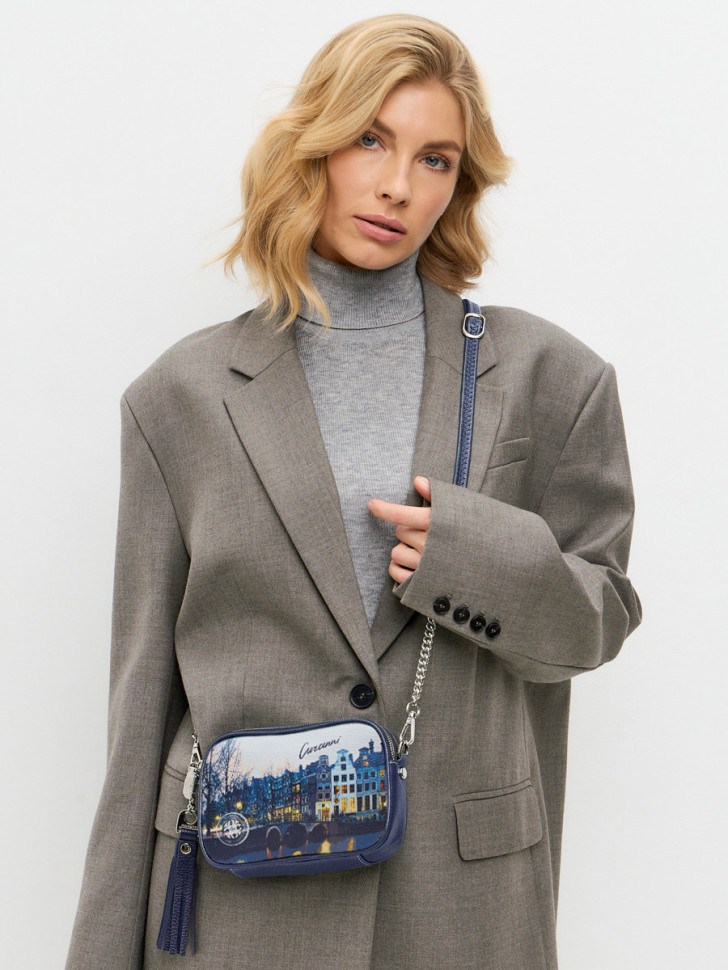 Сумка Curanni 2407 Амстердам синяя Сумка Curanni 2407 Амстердам синяя