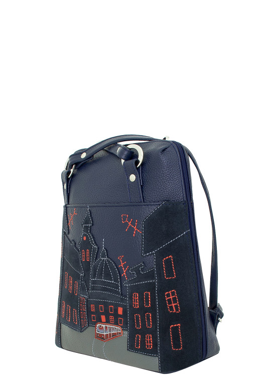 Сумка-трансформер Protege, ДС-226-264, "Город-34"синяя Сумка-трансформер Protege, ДС-226-264, "Город-34"синяя