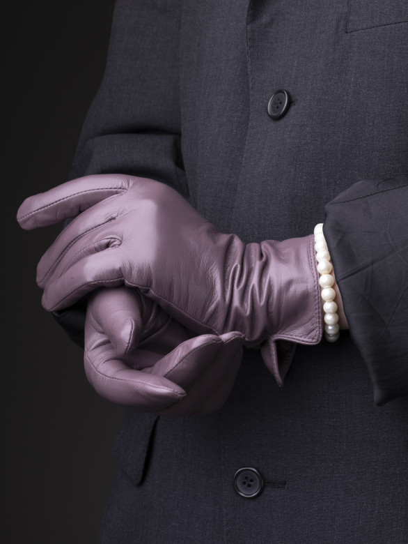 Перчатки женские Farella 2145 пудра Перчатки женские Farella 2145 пудра