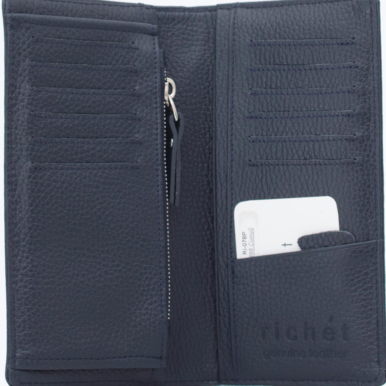 Кошелек Richet, Ri-078P 486 синий Кошелек Richet, Ri-078P 486 синий