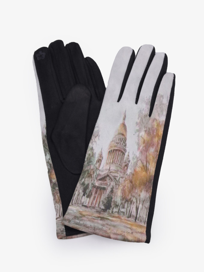 Перчатки WarmEmbrace (4.6) 1388 Исаакий темно-бежевые Перчатки WarmEmbrace (4.6) 1388 Исаакий темно-бежевые