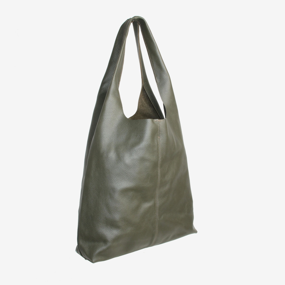 Сумка-шопер из кожи Maxsimo Tarnavsky 2001 зелёная Сумка-шопер из кожи Maxsimo Tarnavsky 2001 зелёная