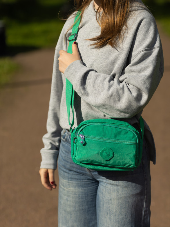 Сумка женская Bobo 8207 ярко-зелёная