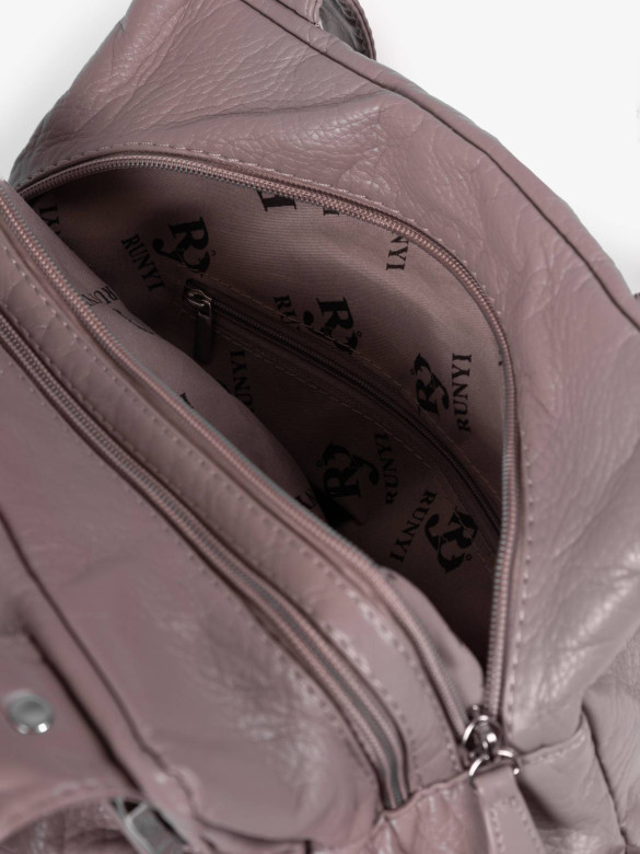 Сумка Runyi, А808 темно-бежевая Сумка Runyi, А808 темно-бежевая