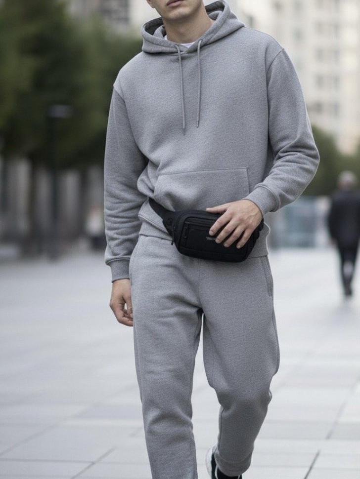 Сумка на пояс Baggins 80001 черная Сумка на пояс Baggins 80001 черная