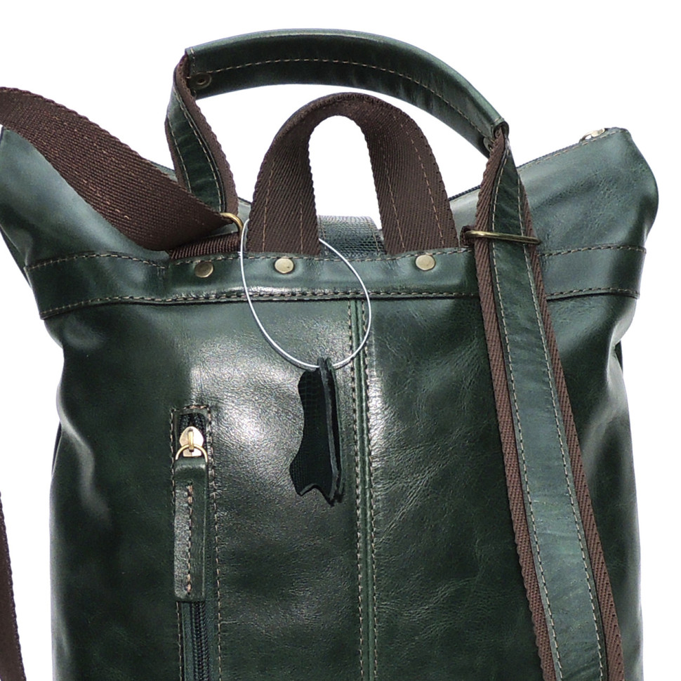 Сумка-рюкзак Natalia Kalinovskaya, СР-34/1т.-632 «Алисс» зеленая