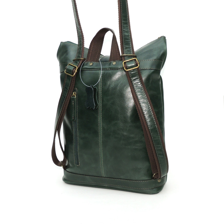 Сумка-рюкзак Natalia Kalinovskaya, СР-34/1т.-632 «Алисс» зеленая