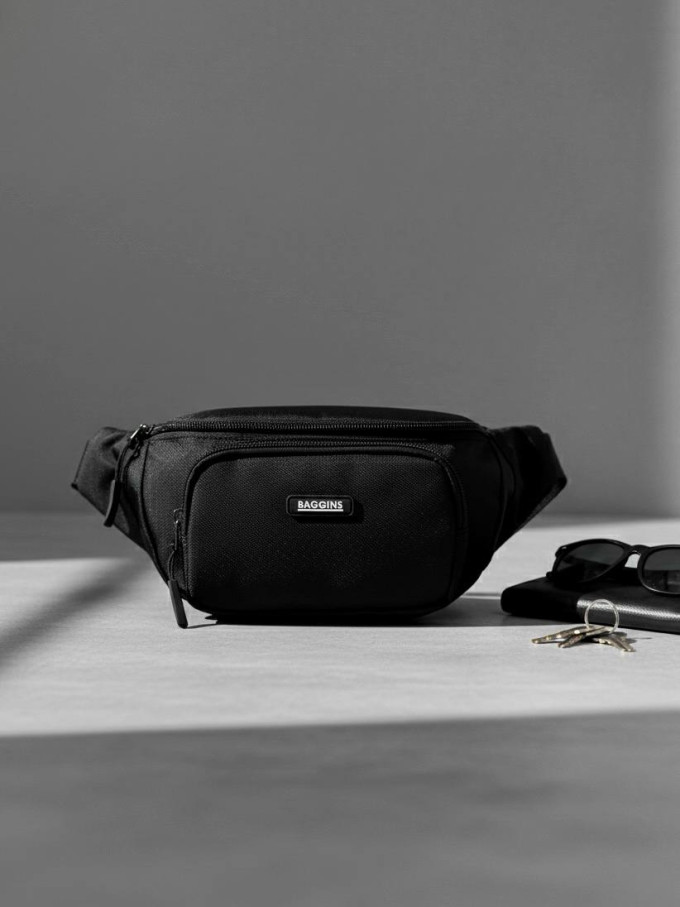 Сумка на пояс Baggins 35011 чёрная Сумка на пояс Baggins 35011 чёрная
