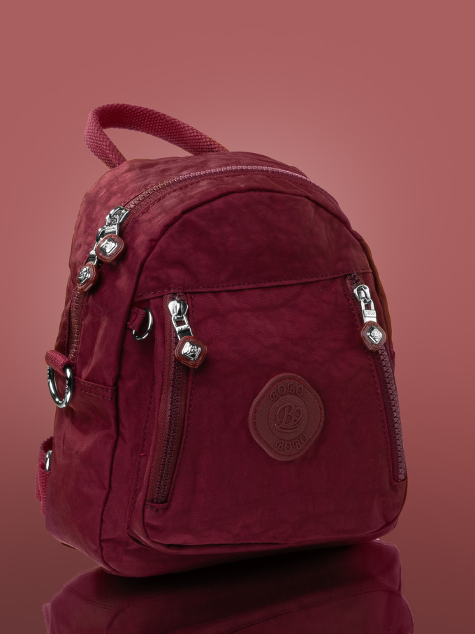 Рюкзак-сумка женский Bobo 8304-8 бордо Рюкзак-сумка женский Bobo 8304-8 бордо