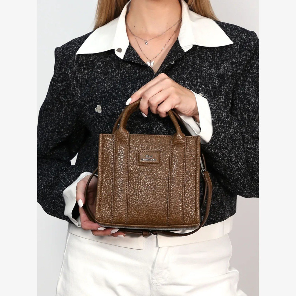 Сумка женская David Jones 6945A d.taupe Сумка женская David Jones 6945A d.taupe