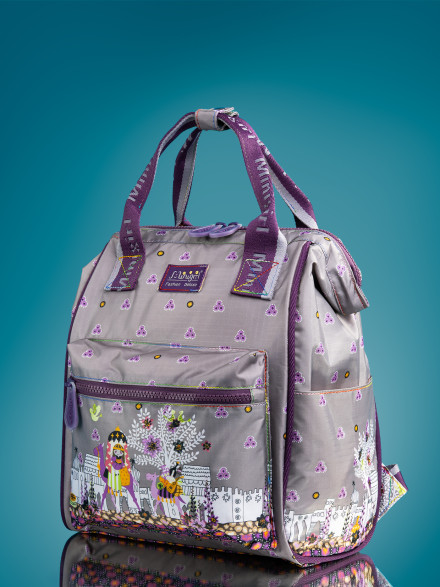 Сумка-рюкзак Minigirl 20186 город