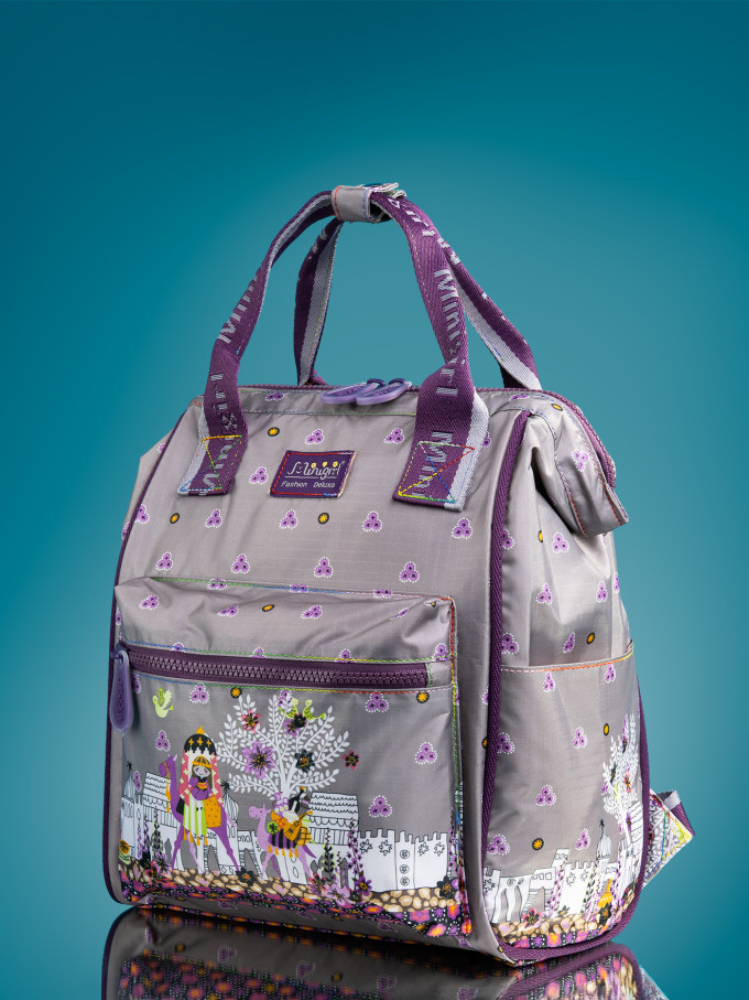 Сумка-рюкзак Minigirl 20186 город Сумка-рюкзак Minigirl 20186 город