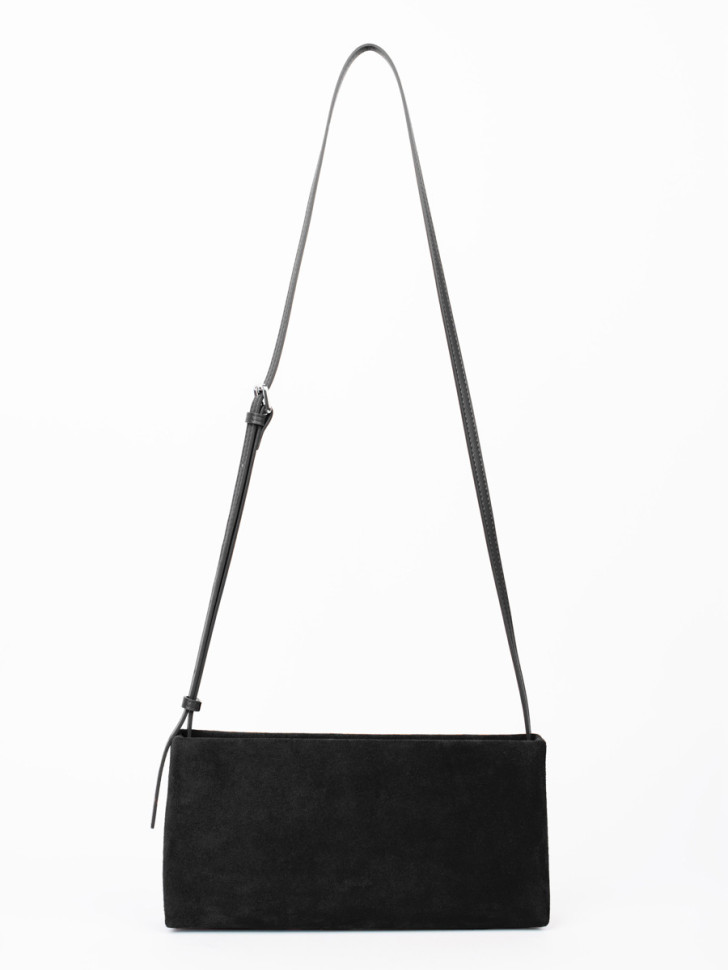 Сумка Lamagio 723 замша чёрная