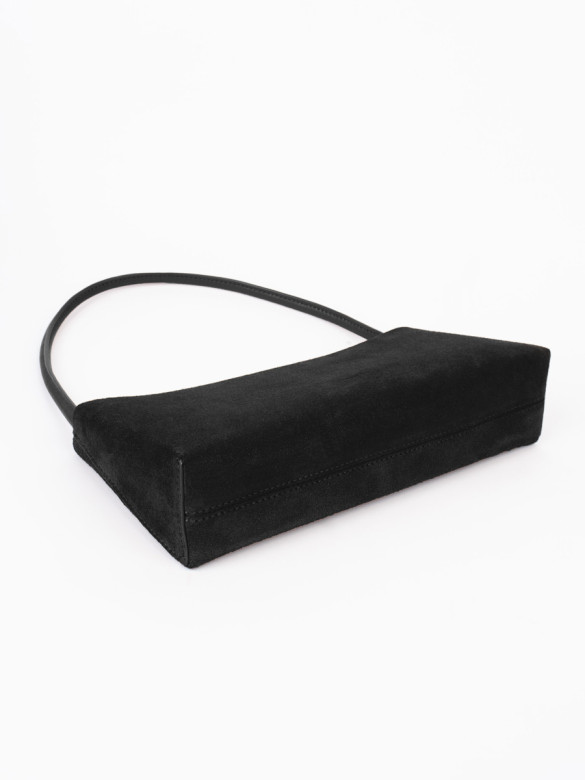 Сумка Lamagio 723 замша чёрная