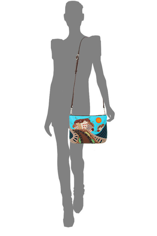 Сумка женская Protege, ДС-261-225 Город № 27 - мокко