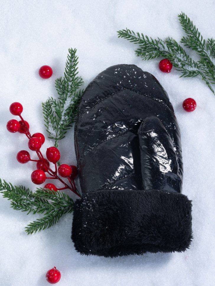 Варежки женские Baggins балоний стег.угол в ассорт.