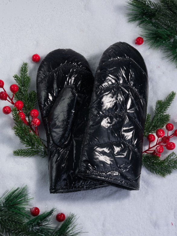 Варежки женские Baggins балоний стег.угол в ассорт.