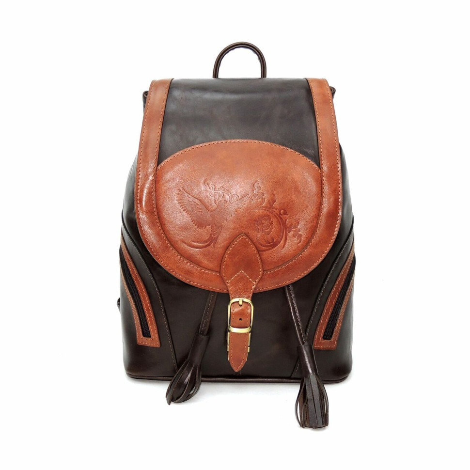 Рюкзак женский Natalia Kalinovskaya, Р50-622-1 кор/рыж Рюкзак женский Natalia Kalinovskaya, Р50-622-1 кор/рыж