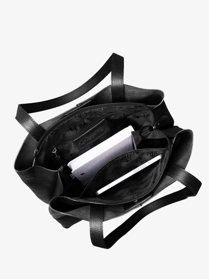 Сумка Baggins 0128 чёрная фл.