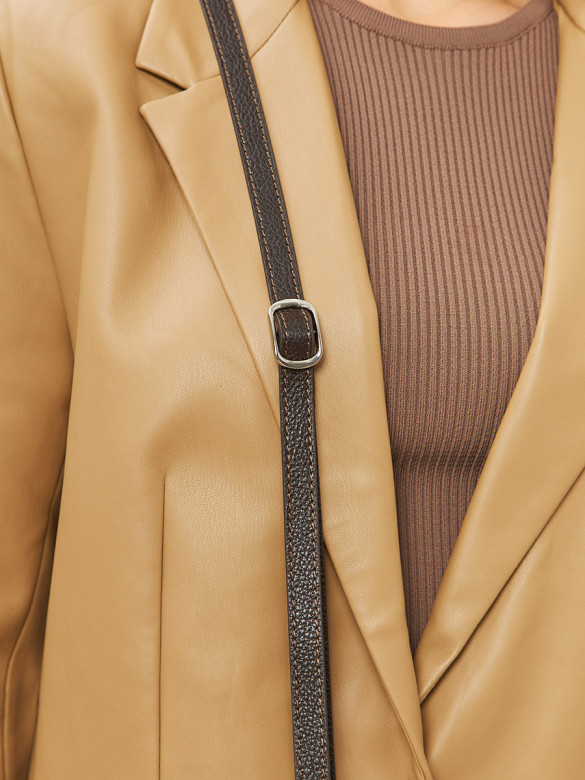 Сумка FIATO 2757 замша шоколад