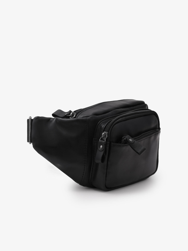 Сумка на пояс Baggins Б 0168 черная Сумка на пояс Baggins Б 0168 черная