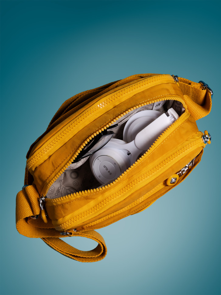 Сумка женская Bobo 9923-5 жёлтая Сумка женская Bobo 9923-5 жёлтая