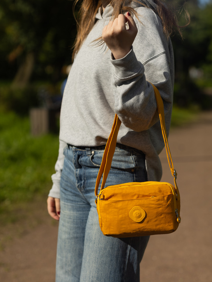 Сумка женская Bobo 9923-5 жёлтая Сумка женская Bobo 9923-5 жёлтая