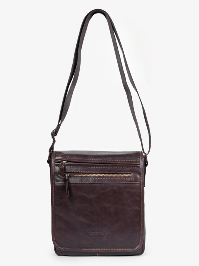 Сумка мужская zн ALEXX ALG0106 коричневая Сумка мужская zн ALEXX ALG0106 коричневая