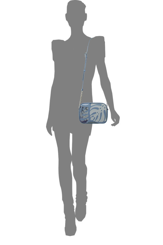 Сумка женская Protege, ДС-340-257 "Принт №3" ментол