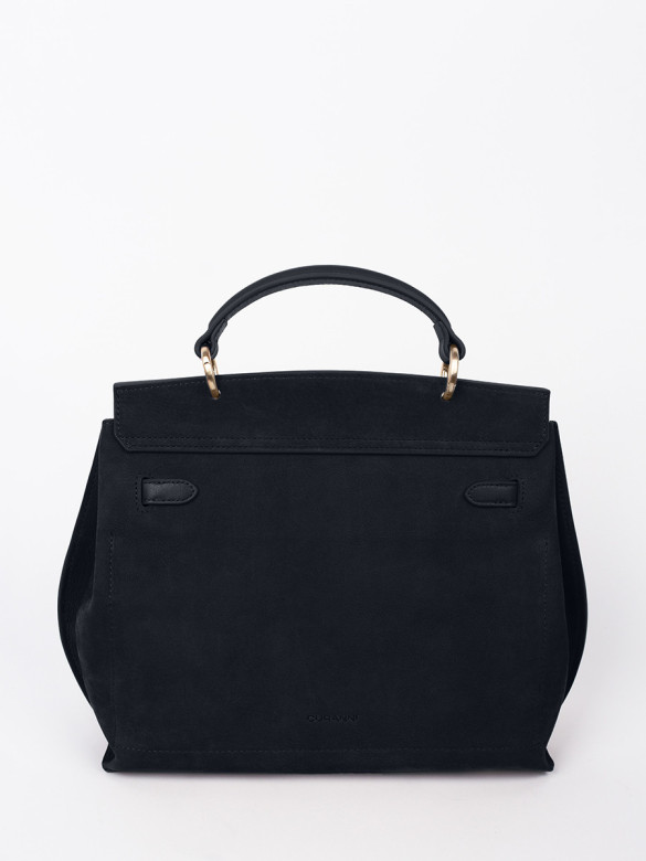 Сумка Curanni 9402 замша чёрная Сумка Curanni 9402 замша чёрная