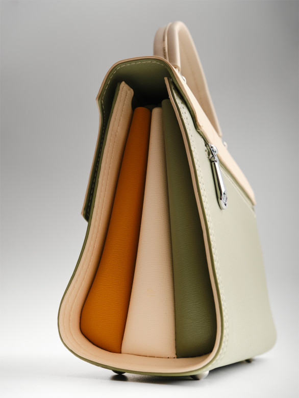 Сумка Valle Mitto 89728 beige/green