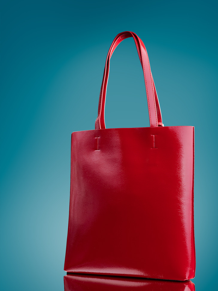 Сумка женская Baggins KDL-1300 лак красный Сумка женская Baggins KDL-1300 лак красный