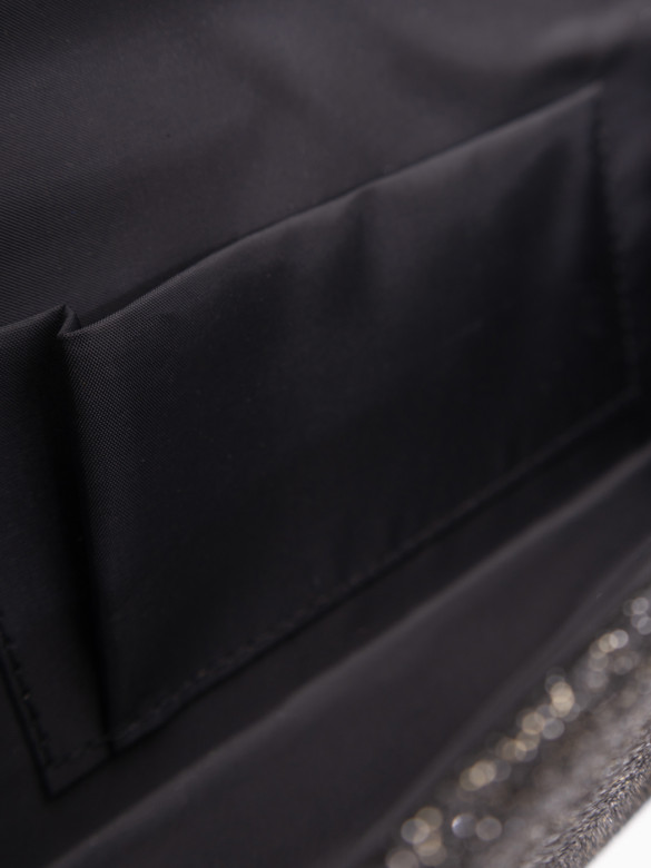 Клатч 1703-1 black/copper