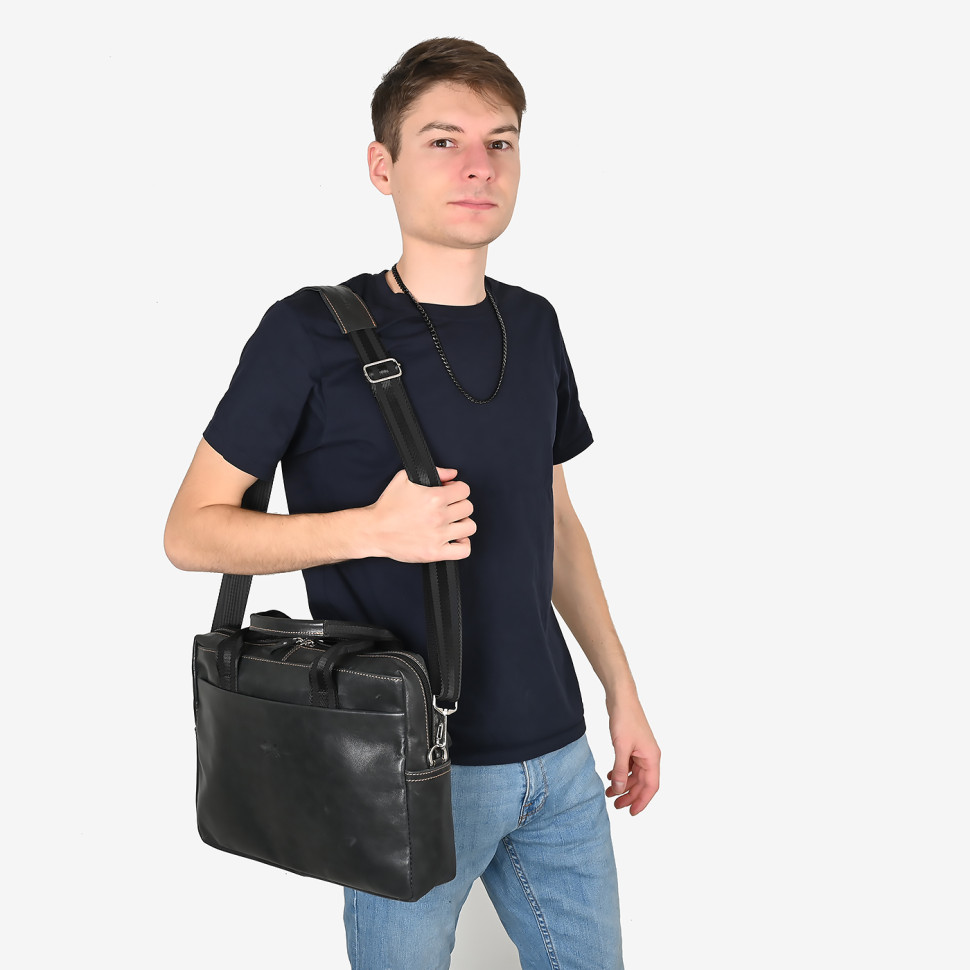 Портфель мужской из кожи Maxsimo Tarnavsky 1023 коричневый коньяк Портфель мужской из кожи Maxsimo Tarnavsky 1023 коричневый коньяк