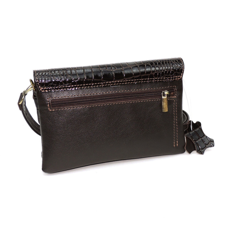 Коричневая женская кожаная сумка Natalia Kalinovskaya «Кора»