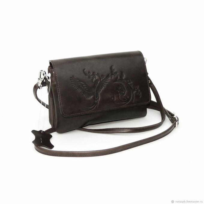 Женская сумочка кошелёк Natalia Kalinovskaya С 53.2п.621 коричневая Женская сумочка кошелёк Natalia Kalinovskaya С 53.2п.621 коричневая