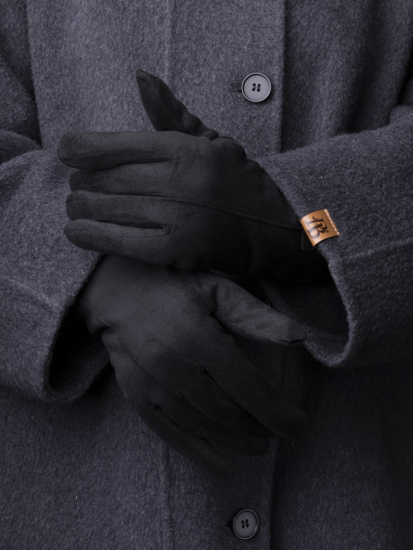 Перчатки женские Baggins черные