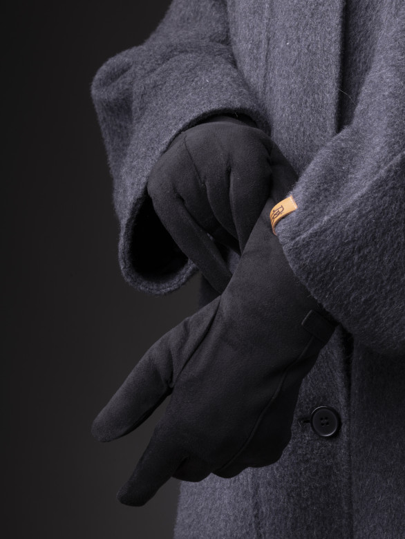 Перчатки женские Baggins черные