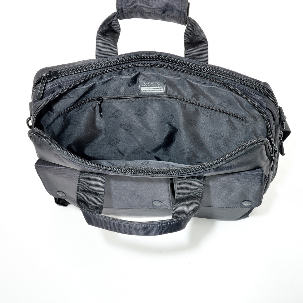 Портфель мужской Epol 1518 чёрный Портфель мужской Epol 1518 чёрный