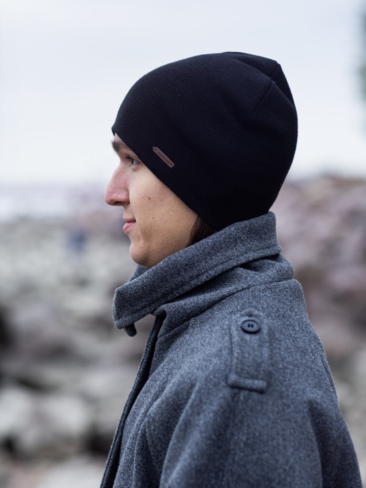 Шапка мужская 12073 MARHATTER чёрная (57-59) Шапка мужская 12073 MARHATTER чёрная (57-59)