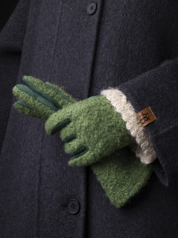 Перчатки женские Baggins зеленые