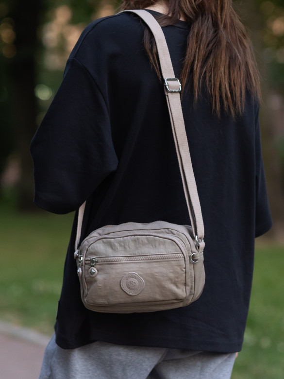 Сумка женская Bobo 8207 тёмно-бежевая