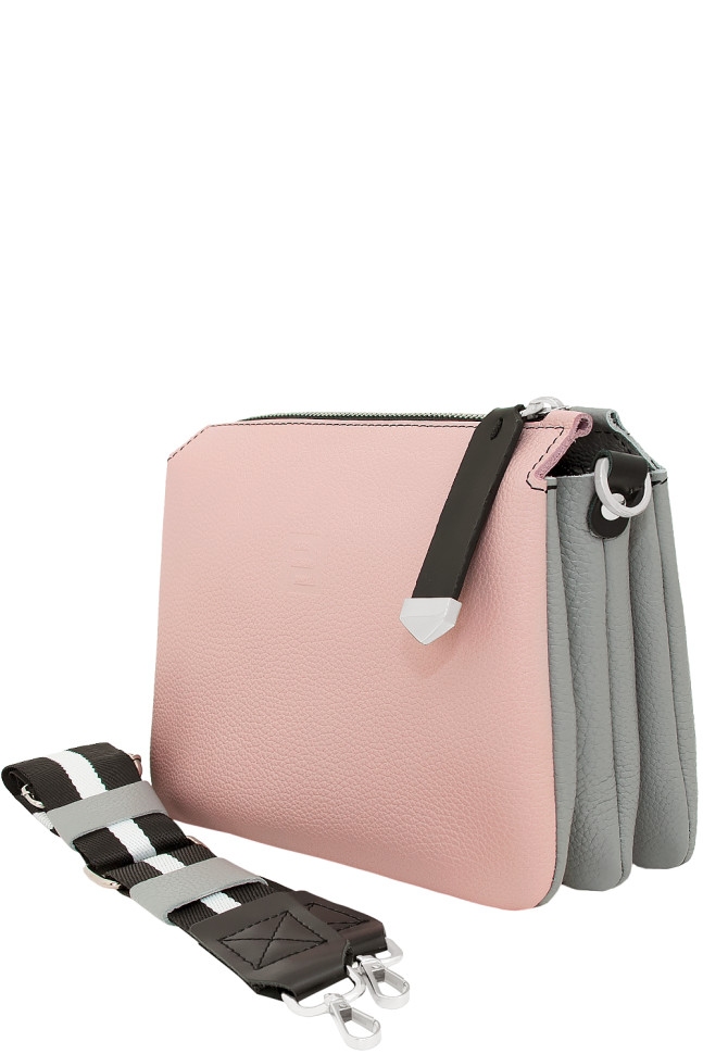 Сумка женская Protege, Ц-437 розовый/светло-серый флотер Сумка женская Protege, Ц-437 розовый/светло-серый флотер