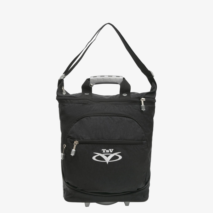 Сумка-трансформер дорожная хозяйственная на 2 колёсах TsV 526.22 чёрная Сумка-трансформер дорожная хозяйственная на 2 колёсах TsV 526.22 чёрная